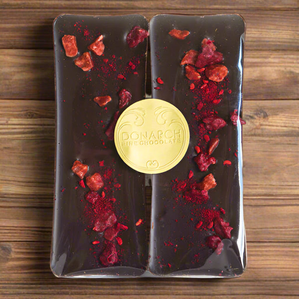 Dark Chocolate Raspberry Duo Bar