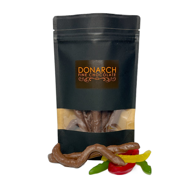 Snakes Choc Coated - Milk Choc