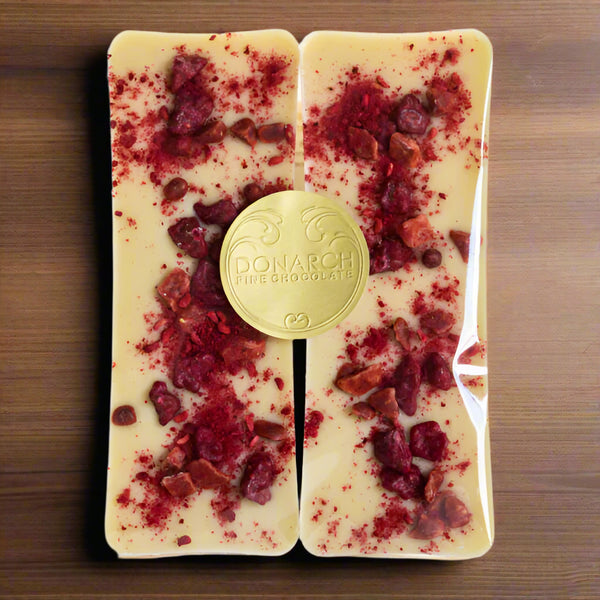 White Chocolate Raspberries Duo Bar